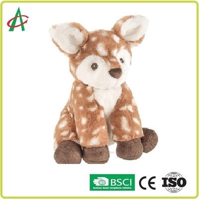 Faon 10&quot; peluche faite sur commande de bébé gentille à croquer et peluche d'amusement