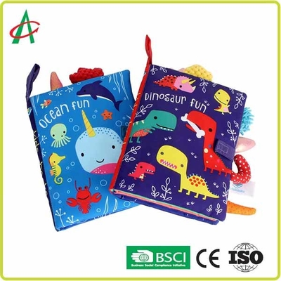 livres mous de 23cm pour des nourrissons, livres de chiffon ISO9001 pour des bébés