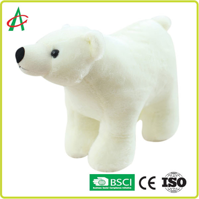 12 pouces caressent les jouets bourrés, peluche d'ours blanc de SNAS