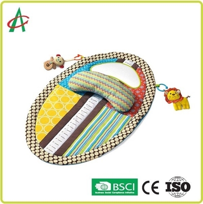 tapis lavable de jeu de bébé de 87x56cm, tapis nouveau-né de temps de ventre de CPSIZ