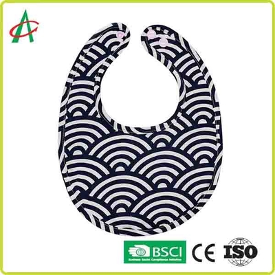 Bavoirs nouveau-nés de bébé de coton de polyester 18CMx23CM pour des garçons et des filles