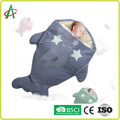 Sac de couchage de requin de bébé de BSCI 90x60cm pendant des années de 0-12 mois