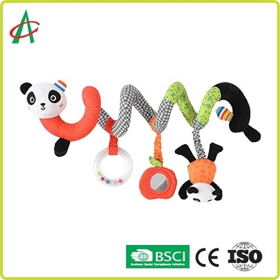 Le bébé Panda Plush Spiral Toy With de BSCI reflète adapté aux besoins du client