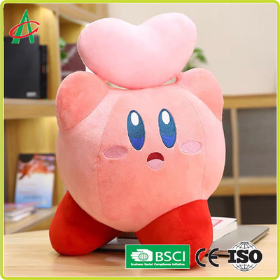 Certification mignonne gentille à croquer de poupée de peluche de Kapi d'étoile de fraise et de l'amusement BSCI