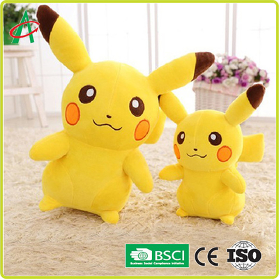 Poupée animale d'oreiller de bande dessinée de Pikachu de poupée de peluche de kabi mignon de jouet