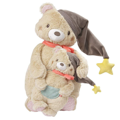 SNAS Toy Bear Bright Colors mou 44x24x13cm pendant 0-4 années