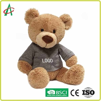 Peluche molle superbe Teddy Bear d'ASTM 15cm 20cm 25cm avec le logo adapté aux besoins du client