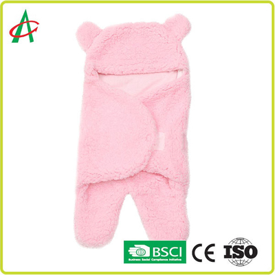Fonctionnel ultra doucement multi infantile pelucheux de sac de couchage de H55cm