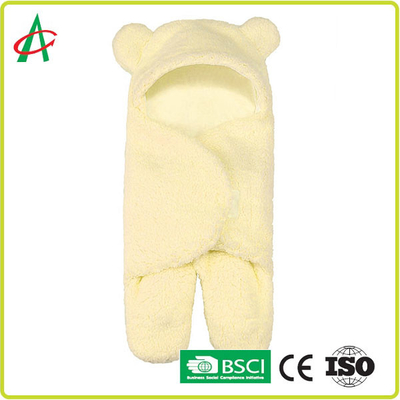 Fonctionnel ultra doucement multi infantile pelucheux de sac de couchage de H55cm