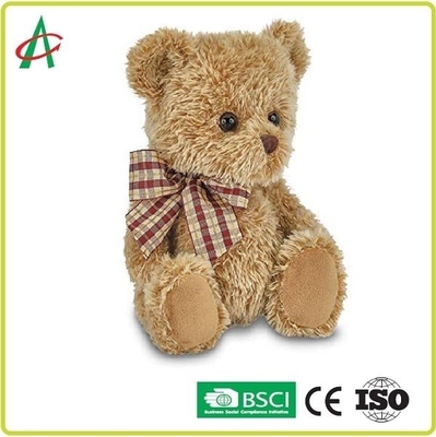 10,5 &quot; X 7&quot; Shaggy Brown Plush Teddy Bear pour Valentine Gift