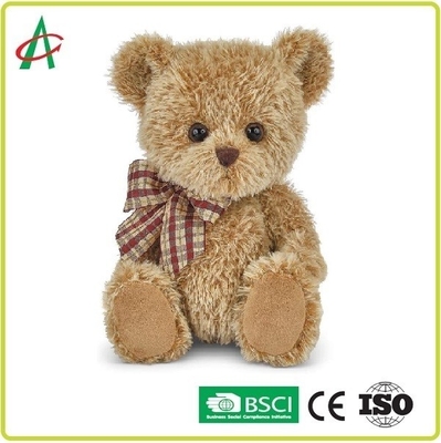 10,5 &quot; X 7&quot; Shaggy Brown Plush Teddy Bear pour Valentine Gift