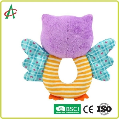 Bébés d'Owl Soft Rattle Toys For