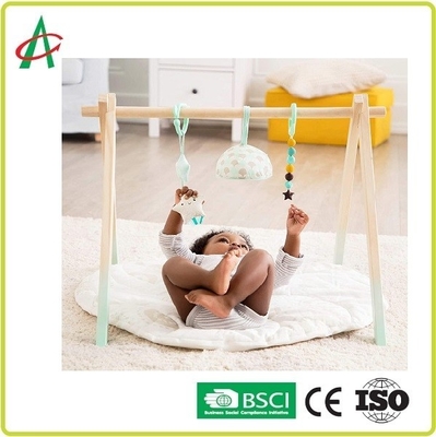 24,8 certification lavable de la CE BSCI de tapis de jeu de bébé de pouce avec les jouets accrochants