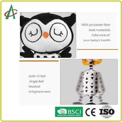 jouets accrochants de poussette de huche, 9,45 pouces de bébé Ring Rattle
