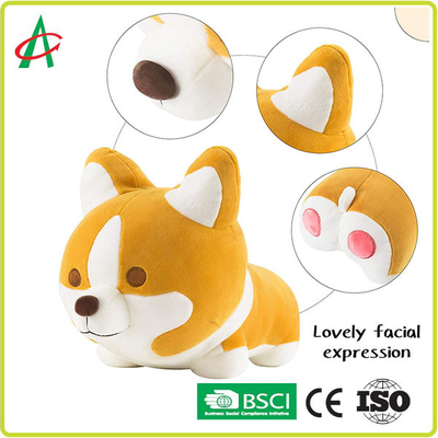ODM Shiba Inu a bourré le jouet, oreiller mignon de peluche du corgi EN71-1-2-3