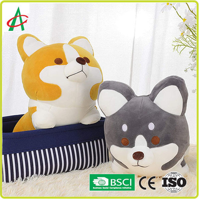 ODM Shiba Inu a bourré le jouet, oreiller mignon de peluche du corgi EN71-1-2-3