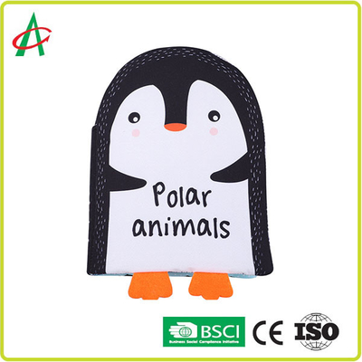 livres d'histoire de tissu de 22cmx28cm pour le personnage de dessin animé d'océan de bébés