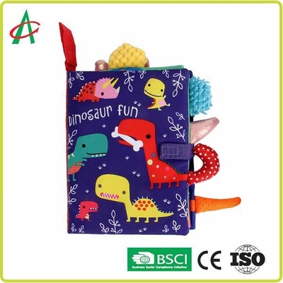 livres mous de 23cm pour des nourrissons, livres de chiffon ISO9001 pour des bébés