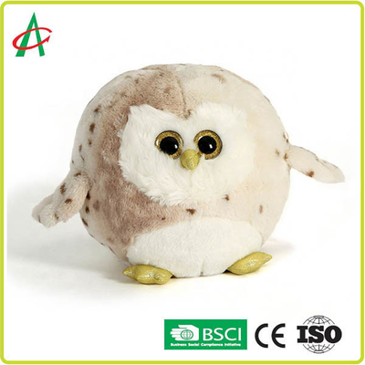 Certificat mou superbe du tissu CPSC du pingouin 25cm de bébé de jouets animaux ronds de peluche