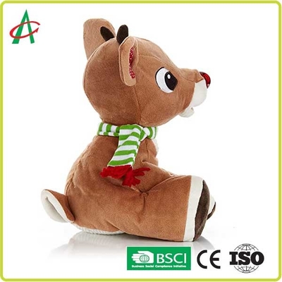 Peluches musicales de renne pour des nourrissons 8,5 pouces