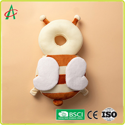 Oreillers de jouets de peluche de coton de polyester, anti bébé d'oreiller d'automne 30*19*6cm