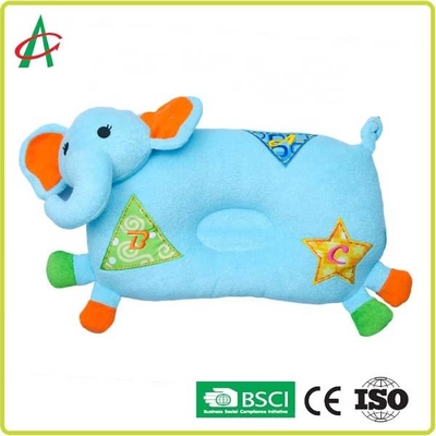 Oreiller de vache à peluche de fibre de polyester, les oreillers animaux des enfants de 28cmx22cm