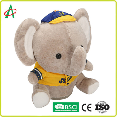 jouets musicaux de peluche de 20cm, coup d'oeil de CPSIA Boo Singing Elephant