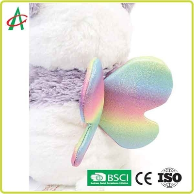 9" Panda Unicorn Stuffed Animal câlin avec la norme des ailes EN71