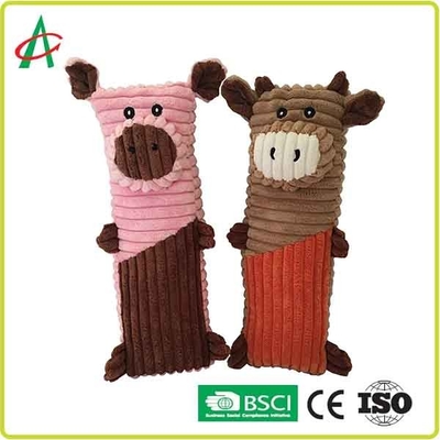 2 peluche molle durable de chien de preuve de mastication de paquet de pouce grinçant du jouet H11