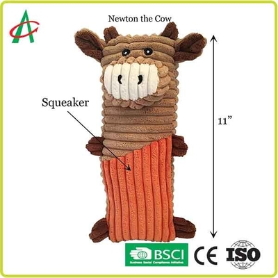 2 peluche molle durable de chien de preuve de mastication de paquet de pouce grinçant du jouet H11