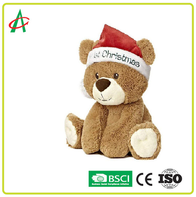 Le beau 1er Noël de Teddy Bear Xmas Gift Plush Toy Stuffed Animal My adaptent aux besoins du client