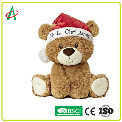 Le beau 1er Noël de Teddy Bear Xmas Gift Plush Toy Stuffed Animal My adaptent aux besoins du client