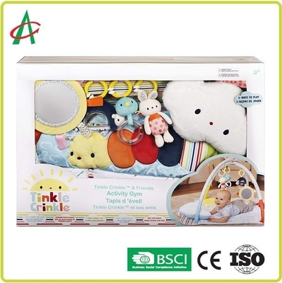 23,5" bébé lavable de peluche jouent Mat All In One 8 morceaux