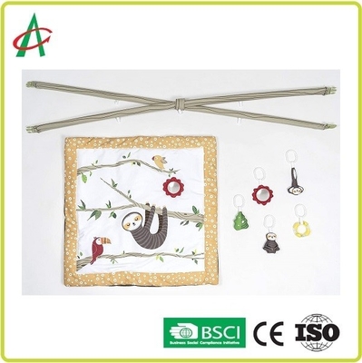 Jeu Mat Baby, tapis de peluche de BSCI de gymnase de temps de ventre 5,28 livres