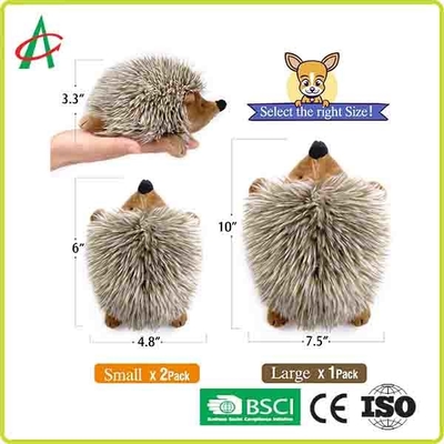 Jouet grinçant 3,5" 7" de chien de hérisson d'Angelber pour mâcher et jouer