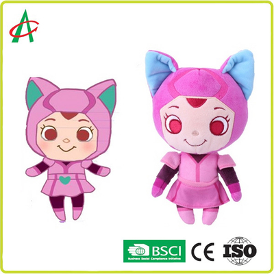 Remplissage fait sur commande de coton de la peluche 3D pp de bébé d'ODM d'OEM