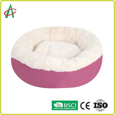 Couverture pelucheuse de chien de rectangle, lit mou d'animal familier de CPSC avec l'anti fond de glissement