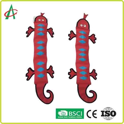 Jouet interactif de chiot d'ASTM, jouet grinçant de chien de serpent de BB