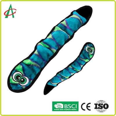 Jouet interactif de chiot d'ASTM, jouet grinçant de chien de serpent de BB