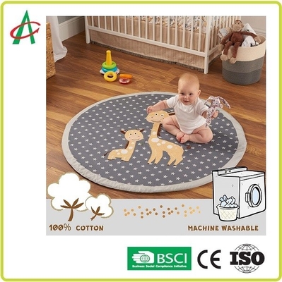 Glissez non le jeu lavable Mat Super Soft Textured Fabrics du bébé EN71