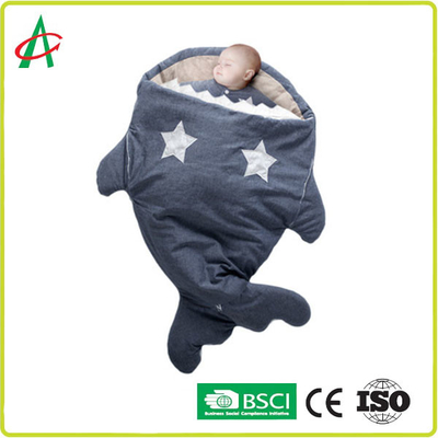 Sac de couchage de requin de bébé de BSCI 90x60cm pendant des années de 0-12 mois