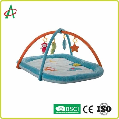Gymnase 100% portatif lavable de jeu d'activité de bébé de polyester Mat Infant Toddlers