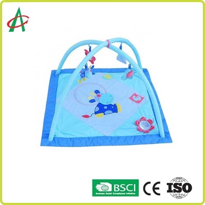Gymnase 100% portatif lavable de jeu d'activité de bébé de polyester Mat Infant Toddlers