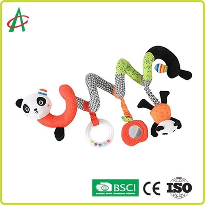 Le bébé Panda Plush Spiral Toy With de BSCI reflète adapté aux besoins du client
