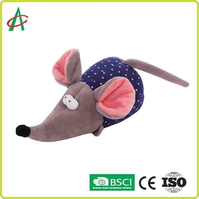 Cat And Dog Squeaky Soft indestructible joue le jouet de peluche formé par souris