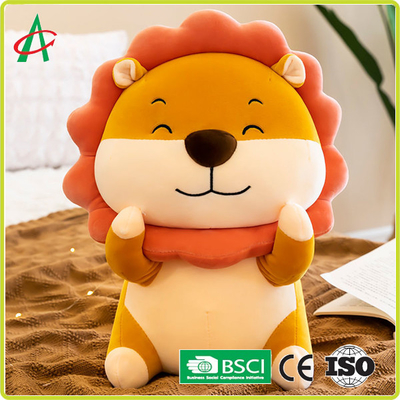 Poupée de chiffon d'oreiller de sommeil de Lion Plush Toy Doll Girl de tournesol de bande dessinée