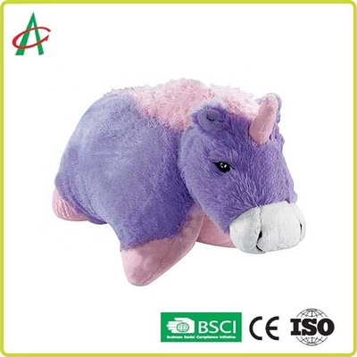 L'animal lavable libre de Chenille de BPA a formé l'oreiller mol de peluche