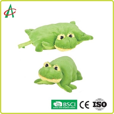 L'animal lavable libre de Chenille de BPA a formé l'oreiller mol de peluche