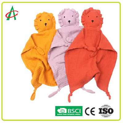Édredon nouveau-né Toy Organic Cotton Stuffed Animal de mousseline d'OEM