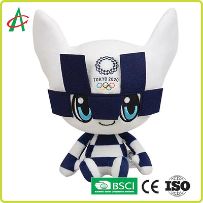 ASTM Tokyo lavable 2021 jouets olympiques de peluche de mascotte